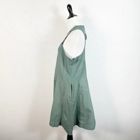 Daily Practice NWT by Anthropologie Women’s Sleeveless Halter Dress in Green XL - Picture 4 of 16